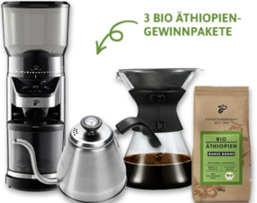 Gewinnspiel: Tchibo Bio Kaffee mit cleverem Zubereitungsset gewinnen!