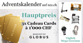 Gewinnspiel: NZZ-Adventskalender