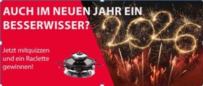 Gewinnspiel: Raclette-Grill für dich