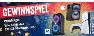 Gewinnspiel:  IPhone, Playstation oder Partylautsprecher gewinnen