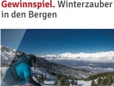 Gewinnspiel: Winterzauber - Skireise nach Tirol