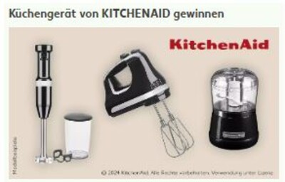 Gewinnspiel: Wähle dein Wunschgerät von KitchenAid