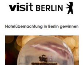 Gewinnspiel: visitBerlin-Gewinnspiel