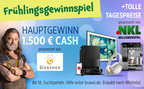 Gewinnspiel: BILDspielt Frühlingsgewinnspiel