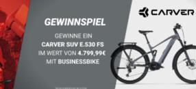 Gewinnspiel: Fahrrad XXL x BusinessBike Carver SUV E.530 FS